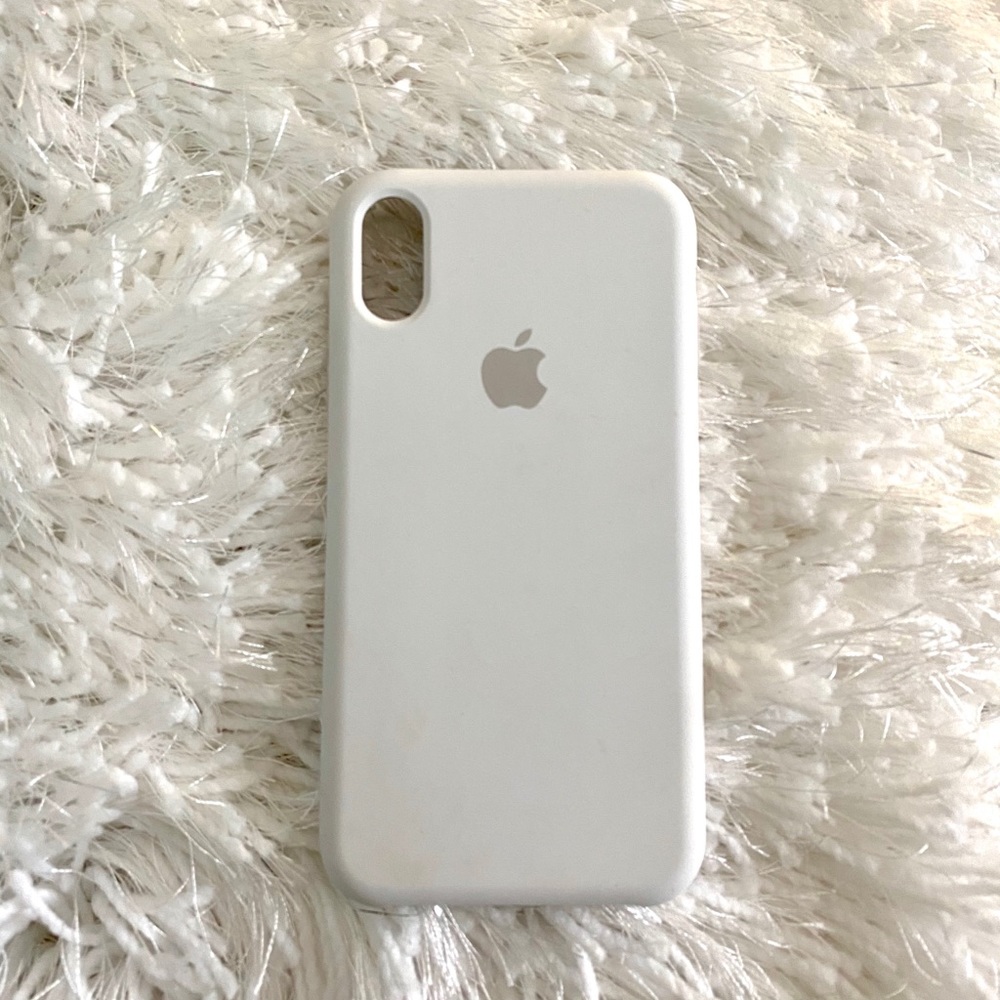 iPhone XR White Silicone Case